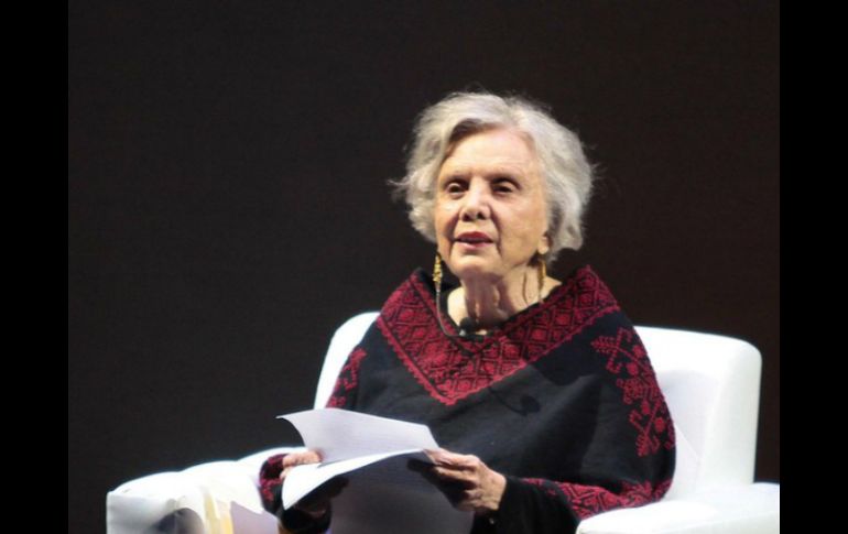 La ganadora del premio Cervantes de Literatura, Elena Poniatowska, encabeza el programa cultural mexicano. NTX / ARCHIVO