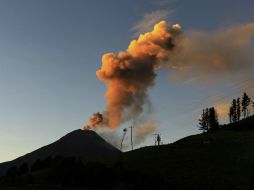 El IG estima dos posibles 'escenarios' sobre la evolución de la actividad volcánica del Tungurahua. EL INFORMADOR / ARCHIVO