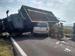 El chofer del camión no se encontró, ya que se dio a la fuga. EL INFORMADOR /