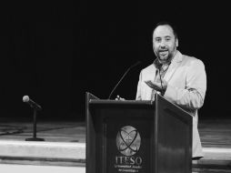 EXPERTO. Benjamín Huerta compartió sus conocimientos en el Auditorio Pedro Arrupe del ITESO. ESPECIAL / ITESO