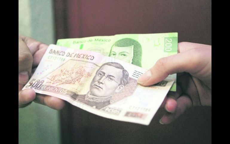 Punta. En 2012 el Banxico registró la mayor cantidad de billetes falsos. EL INFORMADOR / A. García