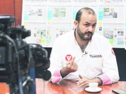 Ricardo Villanueva, candidato del PRI a la presidencia de Guadalajara. EL INFORMADOR /