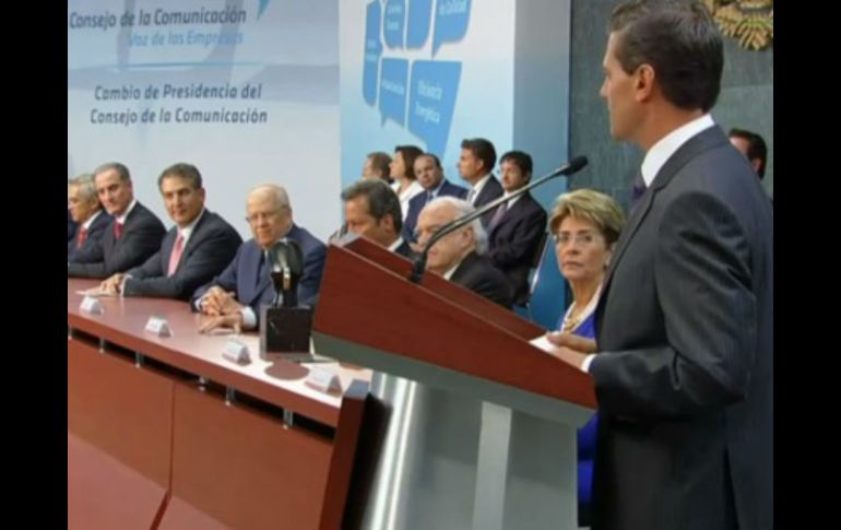 El Ejecutivo federal encabeza el cambio de presidente en el Consejo de la Comunicación. TWITTER / @ConsejoCC