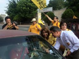 Fausto pide al IEPC que se deslinde de los señalamientos públicos. TWITTER / @CeliaFausto