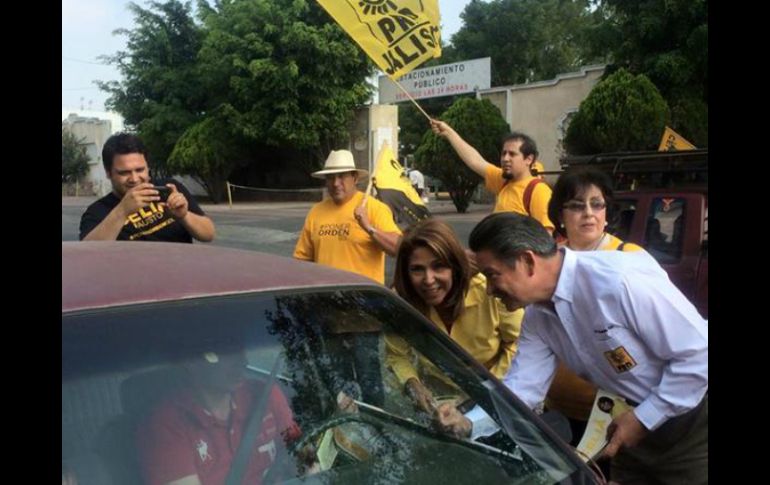 Fausto pide al IEPC que se deslinde de los señalamientos públicos. TWITTER / @CeliaFausto