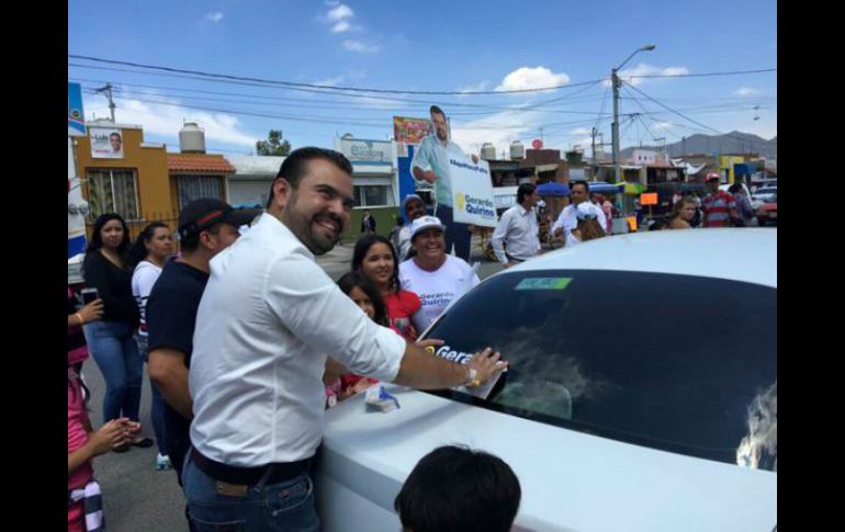 Quirino señala que actualmente existe un gobierno donde quien decide lo trascendental son personas ajenas al municipio. TWITTER / @GerardoQuirinoV