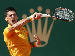 Djokovic, ganador del Laureus en 2012, sustituyó al cuádruple campeón del mundo alemán de Fórmula Uno Sebastian Vettel. EFE / S. Nogier