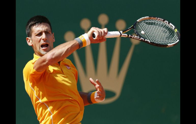 Djokovic, ganador del Laureus en 2012, sustituyó al cuádruple campeón del mundo alemán de Fórmula Uno Sebastian Vettel. EFE / S. Nogier