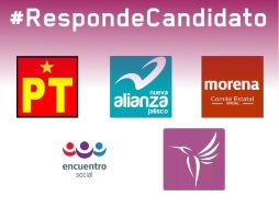 Las preguntas de los usuarios de redes sociales serán enviadas para que los candidatos lo respondan. EL INFORMADOR /