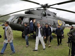 Rafael Correa denuncia que suspendió sus actividades en el norte del país debido a ''graves amenazas'' contra su seguridad. AFP / ARCHIVO