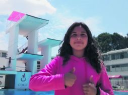 Alma Paola González Fregoso. A sus 15 años de edad, se prepara a tope para representar a Jalisco en la próxima Olimpiada Nacional. EL INFORMADOR / R. Alarcón