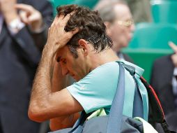 Federer no comenzó bien la temporada en arcilla. AP / L. Cironneau