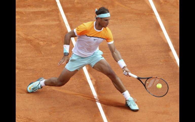 Rafa busca su noveno título en este Masters 1000. EFE / S. Nogier