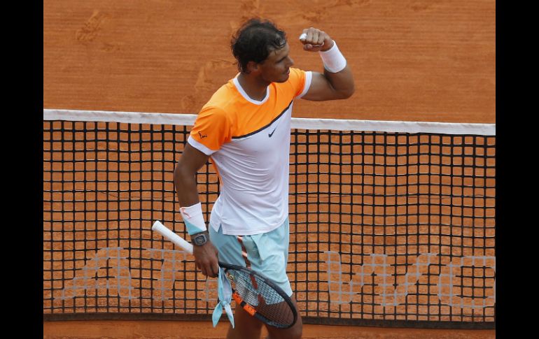 Rafael Nadal busca su novena victoria en la Costa Azul. AFP / V. Hache