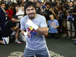 Aseguran que ya se habló con Manny Pacquiao para que sus familiares y amigos tengan boletos. EFE / ARCHIVO.