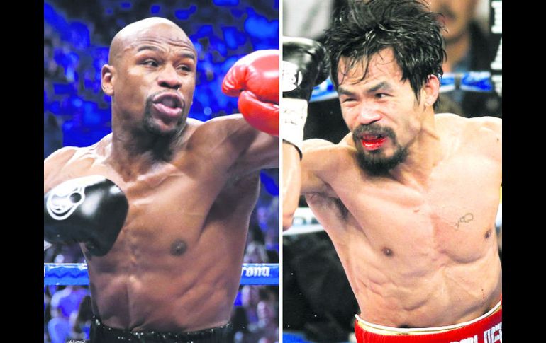 A partir de hoy restan sólo dos semanas para el esperado combate entre Floyd Mayweather Jr. y Manny Pacquiao en Las Vegas. AP /