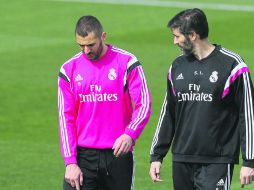 Ausencia. El delantero francés Karim Benzema está descartado para el duelo de hoy. EFE / Ballesteros