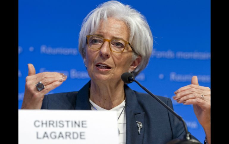 Lagarde dijo que México ha sido uno de los grandes ejemplos de transformación en la economía. AP / ARCHIVO