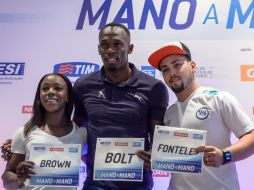 Bolt quiere bajar los 10 segundos en esta distancia. AFP / ARCHIVO