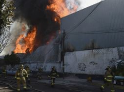 Este domingo se registró un incendio en una de las plantas de la cervecería ubicada en la delegación Miguel Hidalgo. AFP / A. Estrella