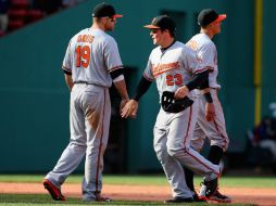 Los Orioles de Baltimore sumaron el segundo triunfo de esta serie de Grandes Ligas. AFP / M. Meyer