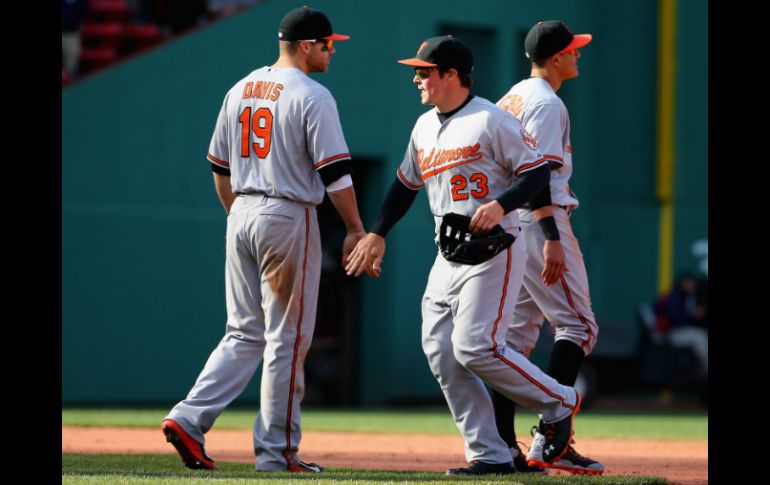 Los Orioles de Baltimore sumaron el segundo triunfo de esta serie de Grandes Ligas. AFP / M. Meyer