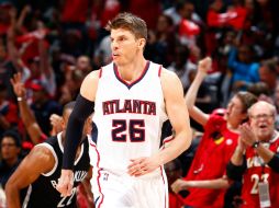 Korver aportó 21 puntos y encabezó una lista de cinco jugadores, cuatro de ellos titulares. AFP / K. Cox