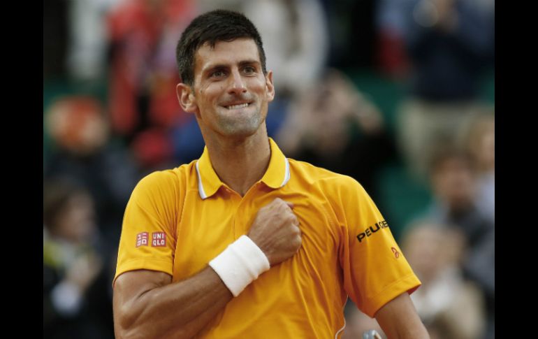 Novak Djokovic ganó este fin de semana el Masters de Montecarlo. AFP / ARCHIVO