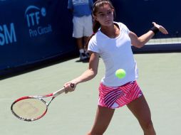 Zacarías confirmó su condición de favorita para llevarse el título en la primera edición de la rama femenil del Jalisco Open. EL INFORMADOR / A. Hinojosa