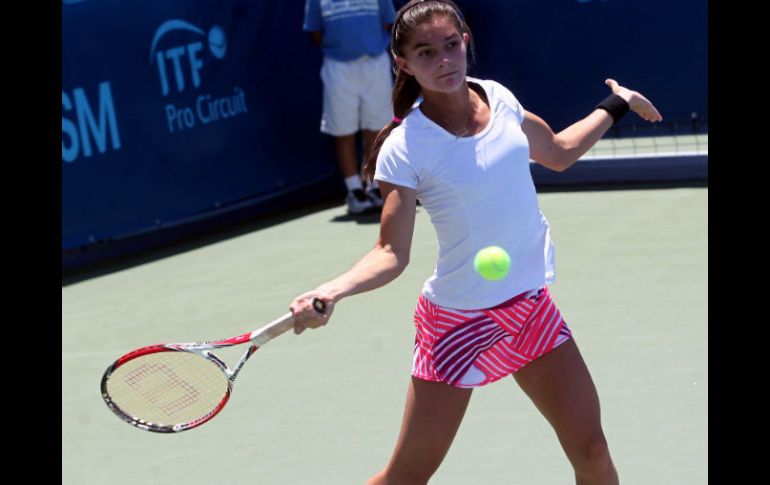 Zacarías confirmó su condición de favorita para llevarse el título en la primera edición de la rama femenil del Jalisco Open. EL INFORMADOR / A. Hinojosa