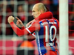 Robben no juega desde el 11 de marzo, cuando se lesionó en la Champions. EFE / ARCHIVO