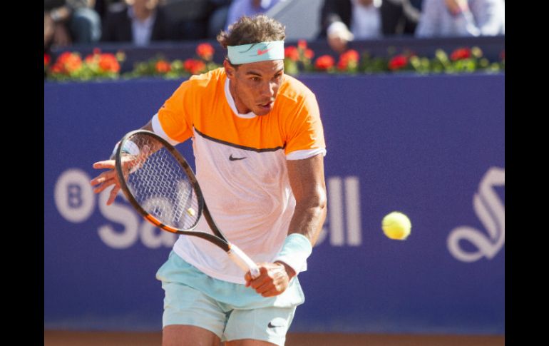 Rafa Nadal fue derrotado en dos horas y un minuto. NTX / A. Salamé