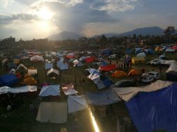 El terremoto de magnitud 7.8 registrado el sábado dejó miles de muertos. AP / T. Sherpa