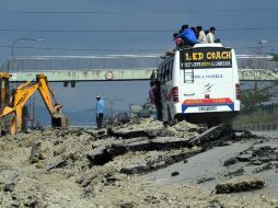 El terremoto del pasado sábado dejó más de dos mil personas muertas en Nepal. AFP / P. Singh