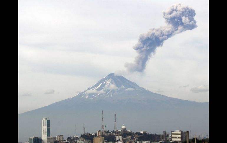 La información proporcionada también permitirá definir y trazar rutas de evacuación por posibles erupciones del Popocatépetl. NTX / ARCHIVO