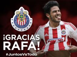 Será este lunes 27 de abril por la mañana cuando Rafael Márquez Lugo haga su despedida oficial. TWITTER / @Chivas