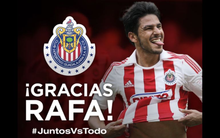 Será este lunes 27 de abril por la mañana cuando Rafael Márquez Lugo haga su despedida oficial. TWITTER / @Chivas