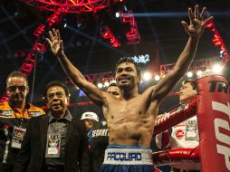 Manny Pacquiao ganará 120 MDD por este combate. AP / ARCHIVO