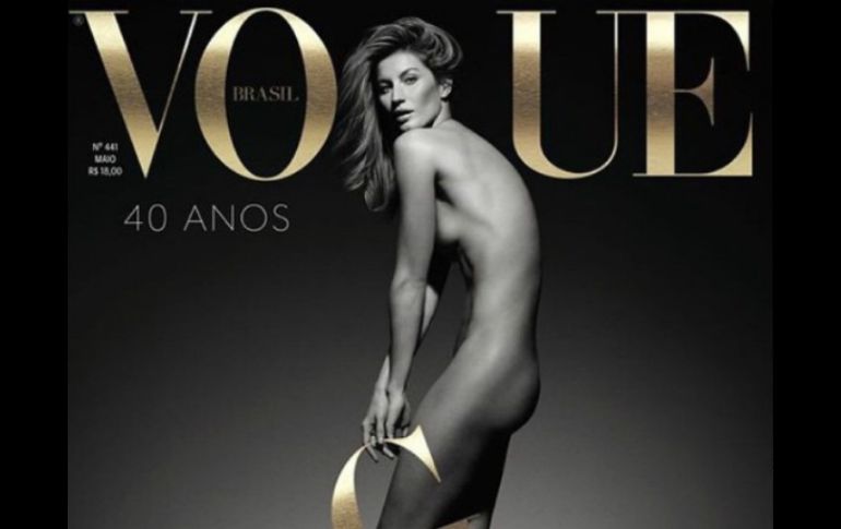 La propia modelo compartió en redes sociales la imagen de la portada. INSTAGRAM / Giseleofficial