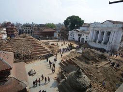 Nepal obtiene gran parte de sus ingresos gracias al turismo. AFP / P. Mathema