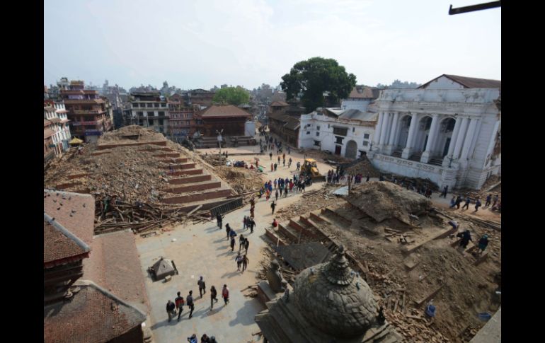 Nepal obtiene gran parte de sus ingresos gracias al turismo. AFP / P. Mathema