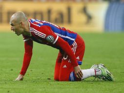 Robben sufrió un desgarro en el gemelo izquierdo. AP / ARCHIVO