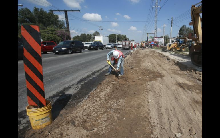 A finales de octubre de 2014, el Ayuntamiento de Zapopan anunció el arranque de la obra de Avenida Aviación. EL INFORMADOR / ARCHIVO