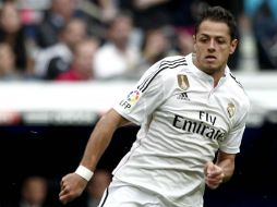 'Chicharito' Hernández es el jugador de moda en el Real Madrid por sus goles en los últimos partidos. NTX / J. Rojas