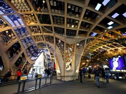 La exposición está instalada en un área de 1.1 millones  de kilómetros cuadrados y cuenta con cinco áreas dedicadas a la alimentación. EFE / M. Balti