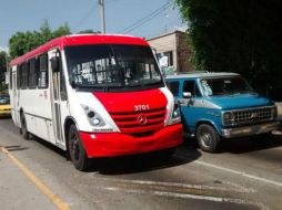 Rutas de transporte no ofrecen servicio debido a los incendios en la ZMG. EL INFORMADOR /