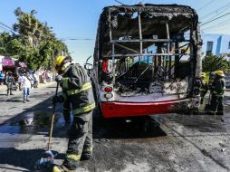 Los hechos contra el transporte público por parte de la delincuencia organizada, desalienta la permanencia de operadores. EL INFORMADOR /