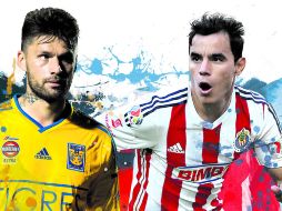 Rafael Sobis (Tigres) y Omar Bravo (Chivas) serán dos elementos a seguir en el duelo entre ambos equipos. EL INFORMADOR /