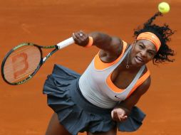 Serena se presentó en la arcilla de la Caja Mágica con la intención de recuperar el trono que ocupó en 2012 y 2013. EFE / J. Martín