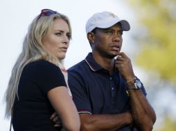 El golfista Woods y Lindsey comunicaron su rompimiento en sus redes sociales. AP / ARCHIVO